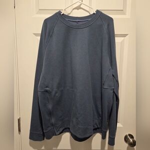 Men's Lululemon City Sweat Crew - Size XXL - Iron Blue - Excellent Condition!